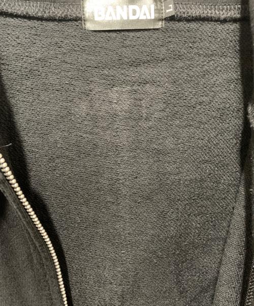 BANDAI（バンダイ）BANDAI (バンダイ) 実物大νガンダム立像ジップパーカー ブラック サイズ:Lサイズの古着・服飾アイテム