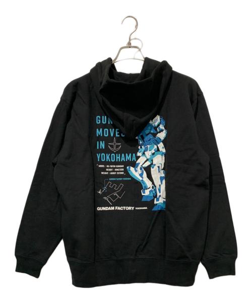 BANDAI（バンダイ）BANDAI (バンダイ) RX-93ff νGUNDAMジップパーカー ネイビー サイズ:Lサイズの古着・服飾アイテム