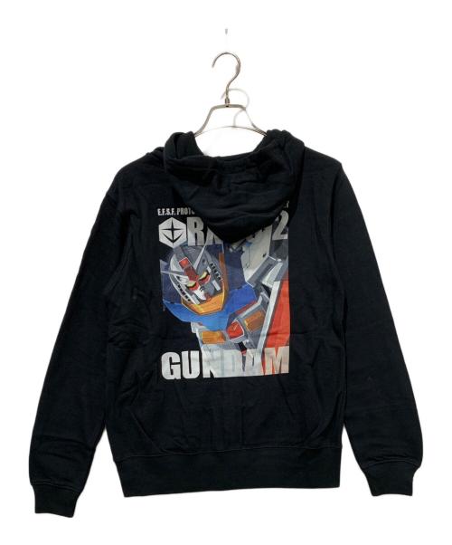 BANDAI（バンダイ）BANDAI (バンダイ) RX-78-2ガンダムジップパーカー ブラック サイズ:Mサイズの古着・服飾アイテム