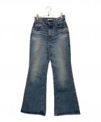 moussyマウジー）の古着「MVS FLARE」｜ネイビー