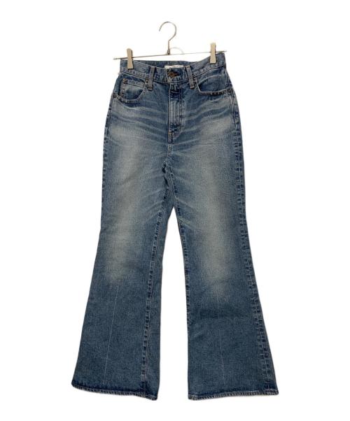 moussy（マウジー）moussy (マウジー) MVS FLARE ネイビー サイズ:SIZE 26の古着・服飾アイテム