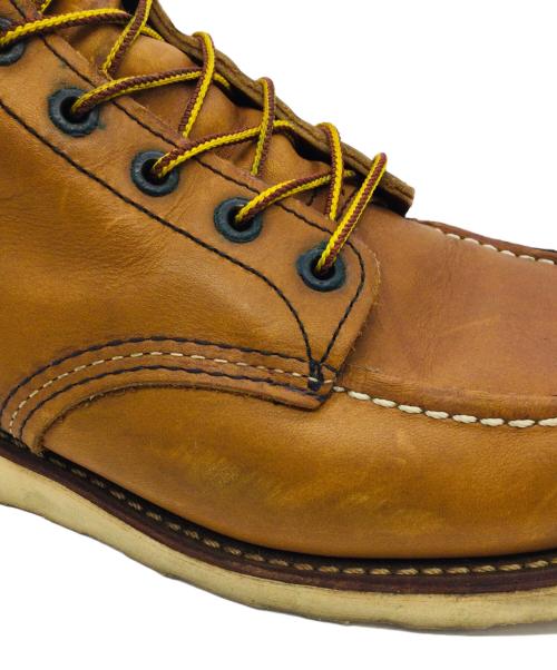 RED WING（レッドウィング）RED WING (レッドウィング) 6インチ クラシックモック ブラウン サイズ:USA10 1/2,UK9 1/2、EUR44.0、CM28.5の古着・服飾アイテム