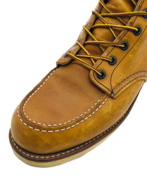 RED WING（レッドウィング）RED WING (レッドウィング) 6インチ クラシックモック ブラウン サイズ:USA10 1/2,UK9 1/2、EUR44.0、CM28.5の古着・服飾アイテム