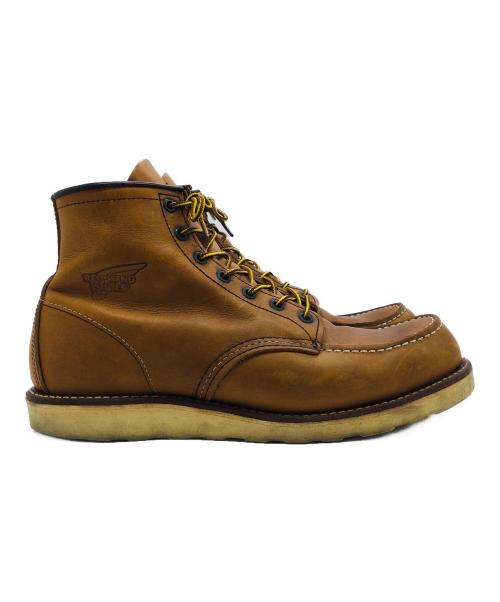 RED WING（レッドウィング）RED WING (レッドウィング) 6インチ クラシックモック ブラウン サイズ:USA10 1/2,UK9 1/2、EUR44.0、CM28.5の古着・服飾アイテム