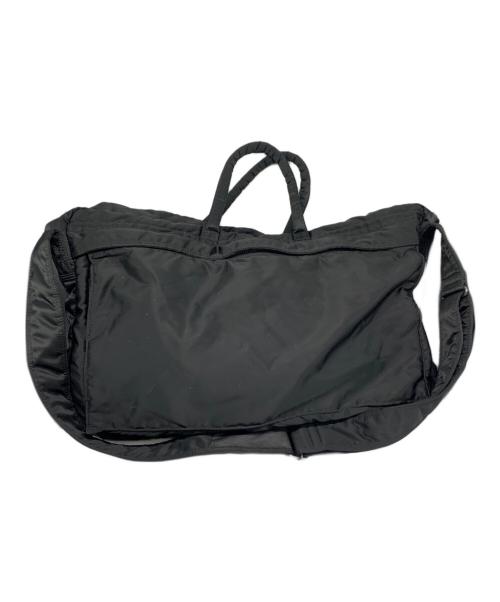 PORTER（ポーター）PORTER (ポーター) 2wayダッフルバッグ ブラック×オレンジの古着・服飾アイテム