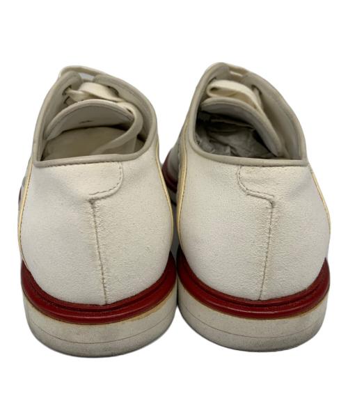 BOTTEGA VENETA（ボッテガベネタ）BOTTEGA VENETA (ボッテガベネタ) スニーカー ホワイト×レッド サイズ:SIZE 40の古着・服飾アイテム