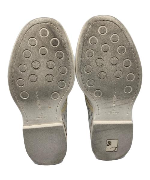 BOTTEGA VENETA（ボッテガベネタ）BOTTEGA VENETA (ボッテガベネタ) スニーカー ホワイト×レッド サイズ:SIZE 40の古着・服飾アイテム