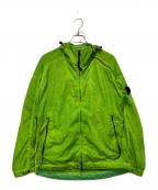 C.P COMPANYシーピーカンパニー）の古着「Chrome Re-colour Hood Jakcket」｜黄緑
