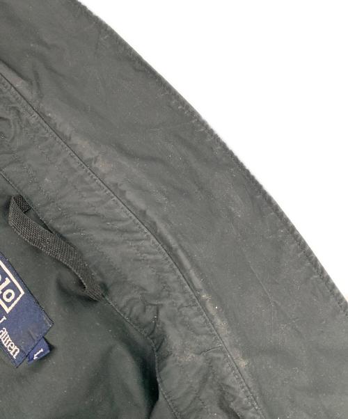 POLO RALPH LAUREN（ポロ・ラルフローレン）POLO RALPH LAUREN (ポロ・ラルフローレン) スイングトップ ブラック サイズ:Lサイズの古着・服飾アイテム