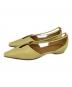 HENRI EN VARGO (ヘンリ エン ヴァーゴ) MIMOSA　フラットシューズ イエロー サイズ:SIZE 36：15000円