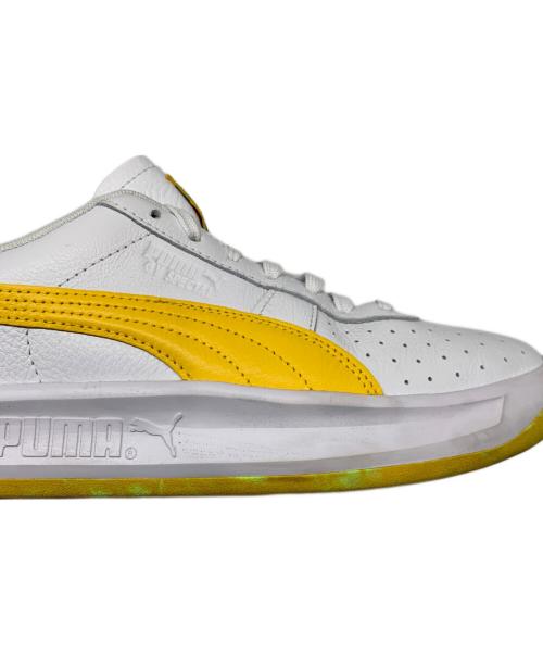 PUMA（プーマ）PUMA (プーマ) Puma GV Special ホワイト×イエロー サイズ:27.5cmの古着・服飾アイテム