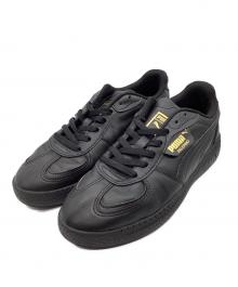 PUMA（プーマ）の古着「PALERMO MODA LEATHER スニーカー（パレルモ モーダ レザー スニーカー）」｜ブラック
