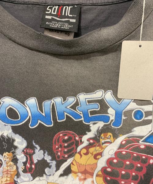 SAINT MICHAEL（セントマイケル）SAINT MICHAEL (セントマイケル) ]STM×ONEPICE TEE グレー サイズ:Lサイズの古着・服飾アイテム