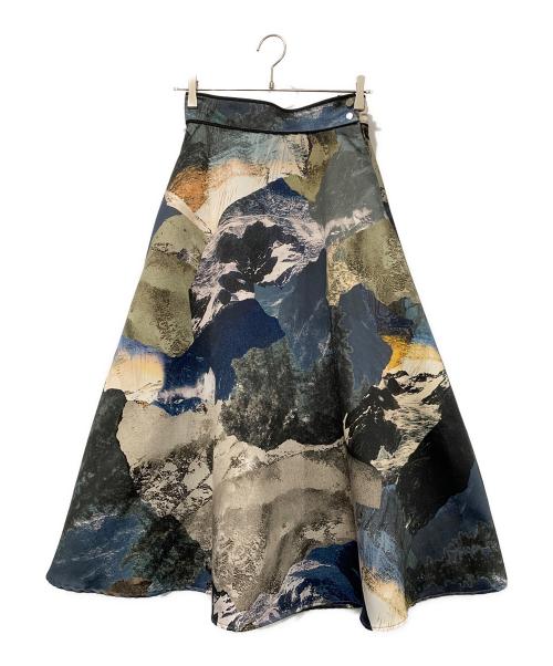 UNITED TOKYO（ユナイテッドトーキョー）UNITED TOKYO (ユナイテッドトーキョー) スカート ネイビー サイズ:SIZE 2の古着・服飾アイテム