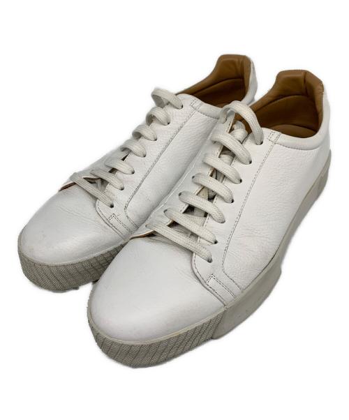 GIORGIO ARMANI（ジョルジョアルマーニ）GIORGIO ARMANI (ジョルジョアルマーニ) スニーカー ホワイト サイズ:size10の古着・服飾アイテム
