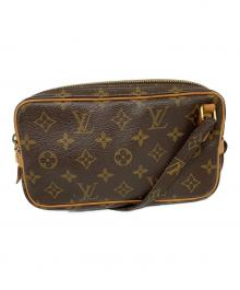 LOUIS VUITTON（ルイ ヴィトン）の古着「モノグラム　マルリーバンドリエール」｜ブラウン