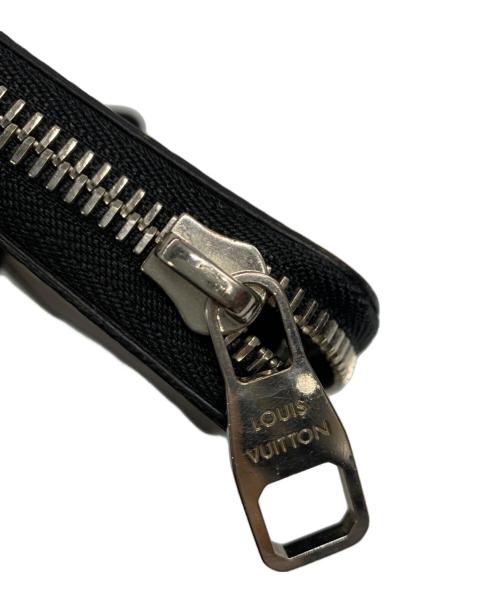 LOUIS VUITTON（ルイ ヴィトン）LOUIS VUITTON (ルイ ヴィトン) モノグラム マカサー　ジッピーウォレット・ヴェルティカル ブラウン×ブラックの古着・服飾アイテム