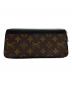 LOUIS VUITTON (ルイ ヴィトン) モノグラム マカサー　ジッピーウォレット・ヴェルティカル ブラウン×ブラック：15000円