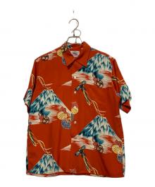 Duke Kahanamoku（デュークカハナモク）の古着「アロハシャツ」｜レッド