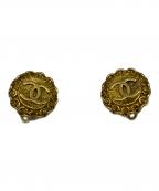 CHANELシャネル）の古着「ココマークイヤリング」｜カラー/ゴールド