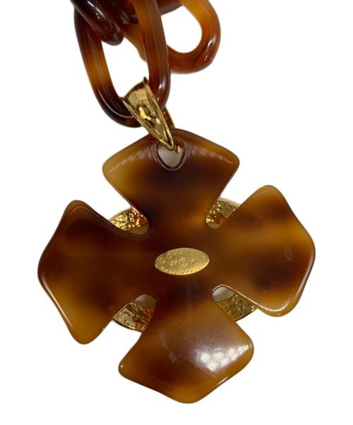 CHANEL（シャネル）CHANEL (シャネル) チェーンネックレス ブラウンの古着・服飾アイテム