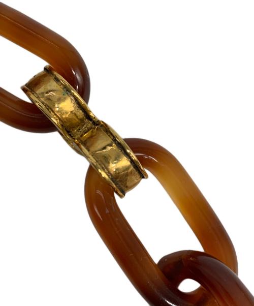 CHANEL（シャネル）CHANEL (シャネル) チェーンネックレス ブラウンの古着・服飾アイテム