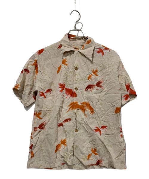 Sun Surf（サンサーフ）Sun Surf (サンサーフ) アロハシャツ ベージュ サイズ:Mサイズの古着・服飾アイテム