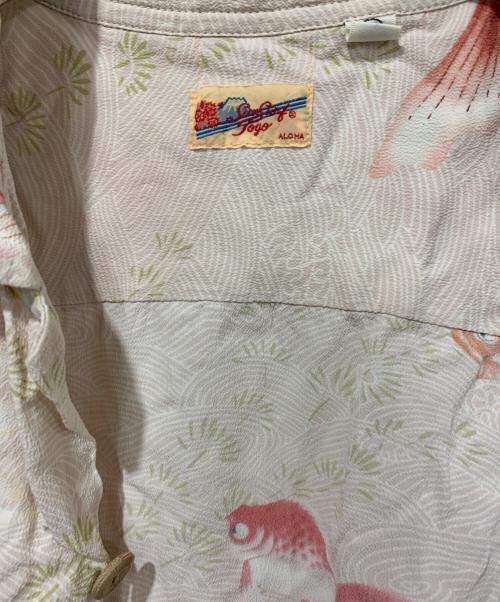 Sun Surf（サンサーフ）Sun Surf (サンサーフ) アロハシャツ ベージュ サイズ:Mサイズの古着・服飾アイテム