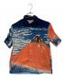 Sun Surf（サンサーフ）の古着「凱風快晴」｜ブルー×レッド