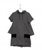 sacaiサカイ）の古着「ボーダーカットソー」｜ネイビー