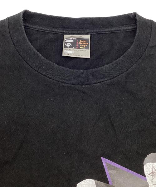 BAPE BY A BATHING APE（ベイプバイアベイシングエイプ）BAPE BY A BATHING APE (ベイプバイアベイシングエイプ) STA Tシャツ ブラック サイズ:XLの古着・服飾アイテム