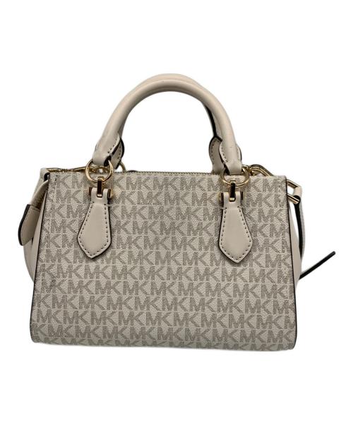 MICHAEL KORS（マイケル・コース）MICHAEL KORS (マイケルコース) 2WAYバッグ ホワイトの古着・服飾アイテム