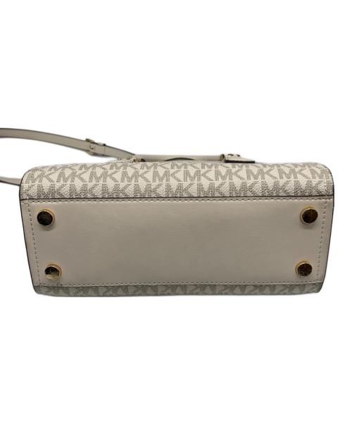 MICHAEL KORS（マイケル・コース）MICHAEL KORS (マイケルコース) 2WAYバッグ ホワイトの古着・服飾アイテム