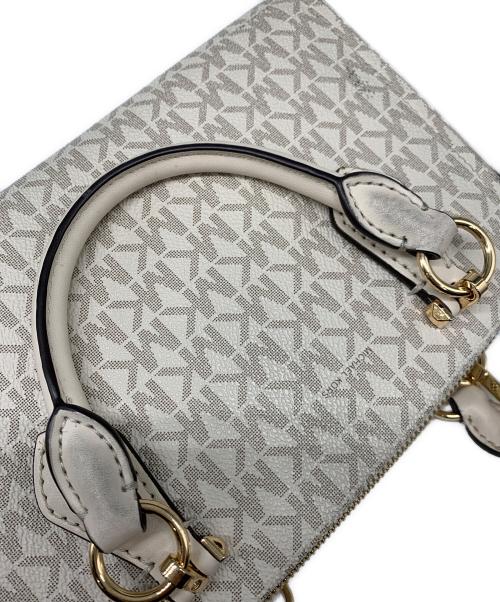 MICHAEL KORS（マイケル・コース）MICHAEL KORS (マイケルコース) 2WAYバッグ ホワイトの古着・服飾アイテム