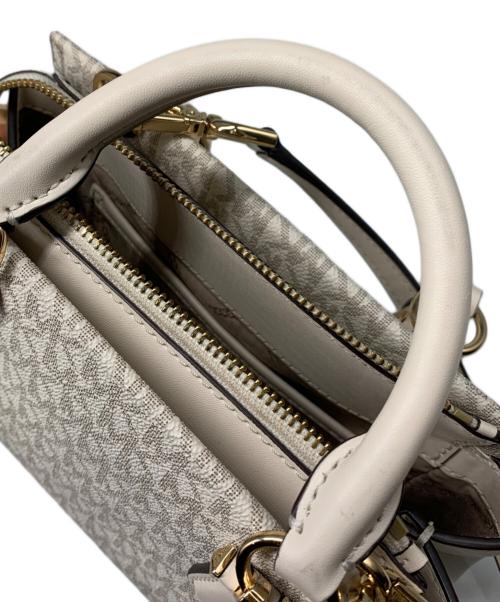 MICHAEL KORS（マイケル・コース）MICHAEL KORS (マイケルコース) 2WAYバッグ ホワイトの古着・服飾アイテム