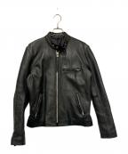 Freeclomフリークロム）の古着「レザージャケット」｜ブラック