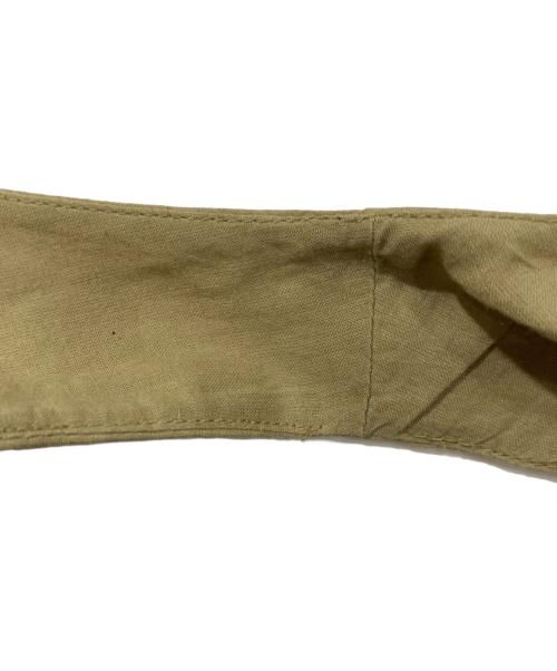 MARIHA（マリハ）MARIHA (マリハ) ノースリーブティアードワンピース カーキ サイズ:FREEの古着・服飾アイテム