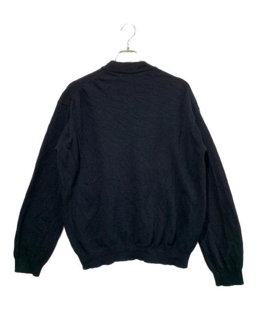 STUDIO NICHOLSON（スタジオ ニコルソン）STUDIO NICHOLSON (スタジオ ニコルソン) ウールニット ネイビー サイズ:Sサイズの古着・服飾アイテム