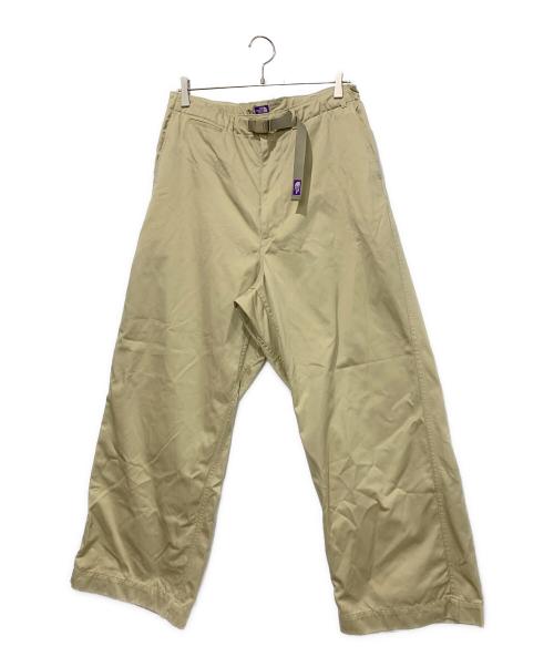 THE NORTHFACE PURPLELABEL（ザ・ノースフェイス パープルレーベル）THE NORTHFACE PURPLELABEL (ザ・ノースフェイス パープルレーベル) チノワイドストレートフィールドパンツ ベージュ サイズ:SIZE 34の古着・服飾アイテム