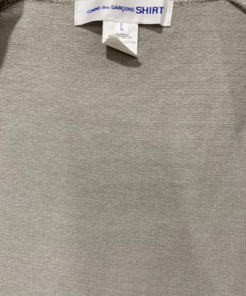 COMME des GARCONS SHIRT（コムデギャルソンシャツ）COMME des GARCONS SHIRT (コムデギャルソンシャツ) カーディガン グレー サイズ:Lサイズの古着・服飾アイテム