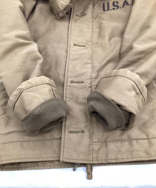 ALPHA INDUSTRIES（アルファインダストリーズ）ALPHA INDUSTRIES (アルファインダストリーズ) N-1 デッキジャケット カーキ サイズ:Mの古着・服飾アイテム