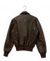 Golden Bear (ゴールデンベア) A-2レザージャケット ブラウン サイズ:SIZE 38：20000円