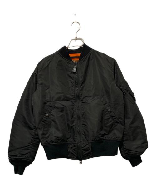 UNITED CARR（ユナイテッドカー）UNITED CARR (ユナイテッドカー) MA-1ジャケット ブラック サイズ:Mサイズの古着・服飾アイテム