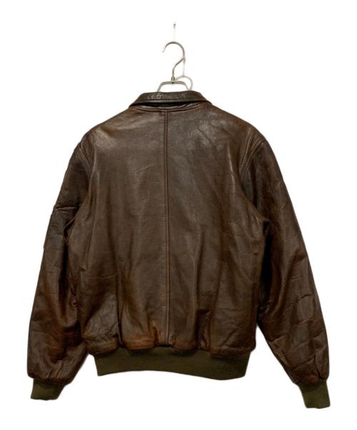 kata（カタ）kata (カタ) ラムレザーフライトジャケット ブラウン サイズ:FREEの古着・服飾アイテム