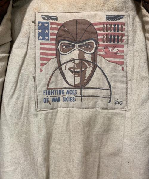 kata（カタ）kata (カタ) ラムレザーフライトジャケット ブラウン サイズ:FREEの古着・服飾アイテム