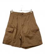 CANTATEカンタータ）の古着「ハーフパンツ」｜ブラウン