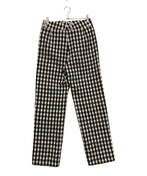 WARDER（ワーダー）WARDER (ワーダー) パンツ ホワイト×ブラック サイズ:SIZE Mの古着・服飾アイテム