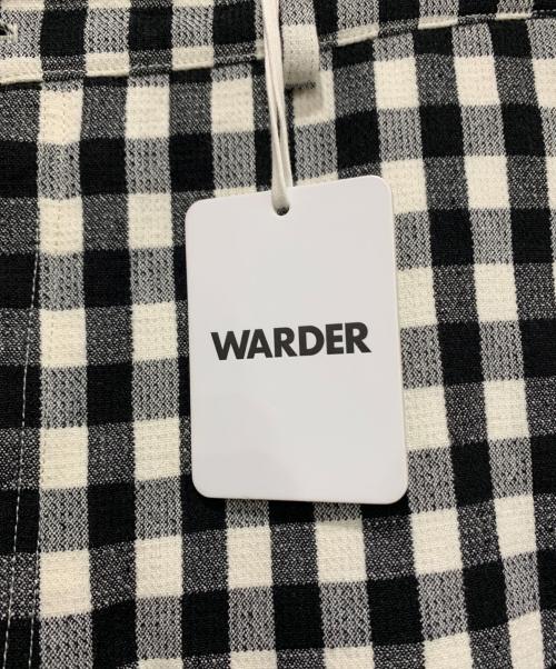 WARDER（ワーダー）WARDER (ワーダー) パンツ ホワイト×ブラック サイズ:SIZE Mの古着・服飾アイテム