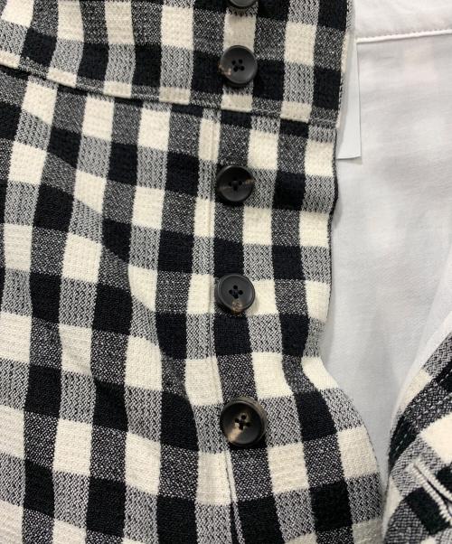 WARDER（ワーダー）WARDER (ワーダー) パンツ ホワイト×ブラック サイズ:SIZE Mの古着・服飾アイテム
