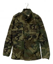anti social social CLUB×ALPHA INDUSTIRIES（アンチソーシャルソーシャルクラブ）の古着「M-65 DEFENDER JACKET CAMO」｜グリーン